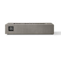Matteau Low 60 In. L X 12 In. H Outdoor Rectangular Concrete Composite Propane Fire Table in Flint with Vinyl Cover